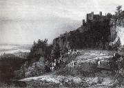 Kampf vor der Burg Worthington Whittredge